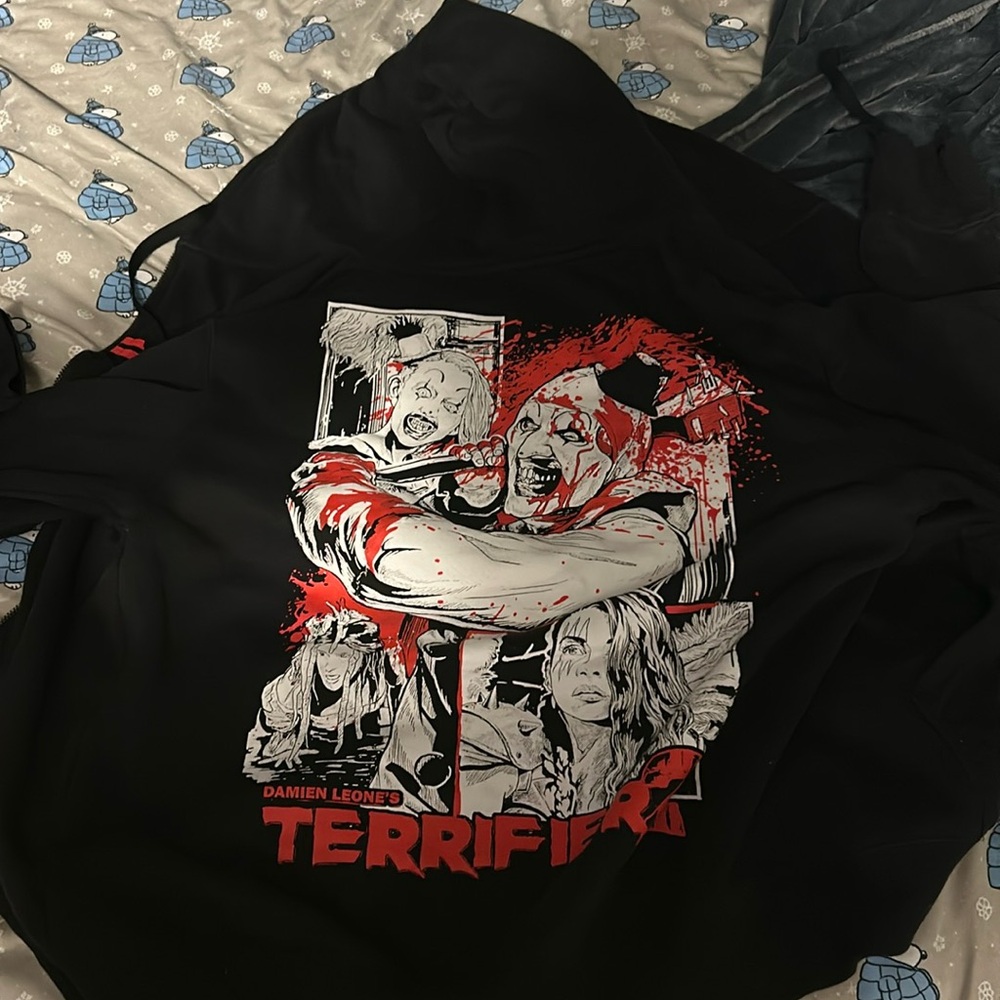 Men’s Large Terrifier Zip Up Hoodie